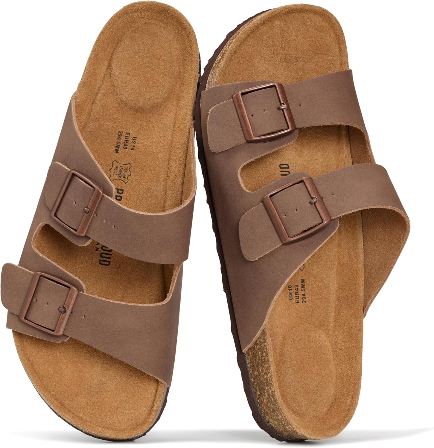 Thumbnail 6 de Project Cloud Heritage Sandal: 100% Genuine Leather, Memory Foam Insole, Cork Footbed