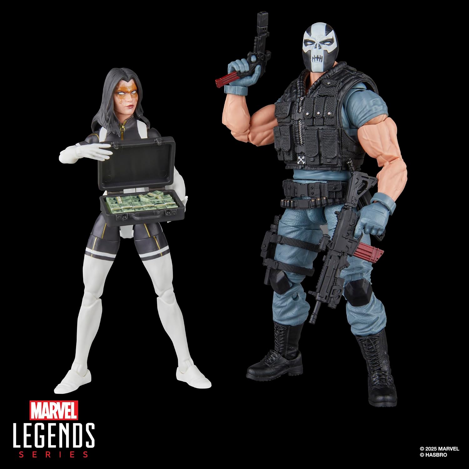 Thumbnail 5 de Marvel Legends Series Madame Masque & Crossbones 6-Inch Action Figures 🎎