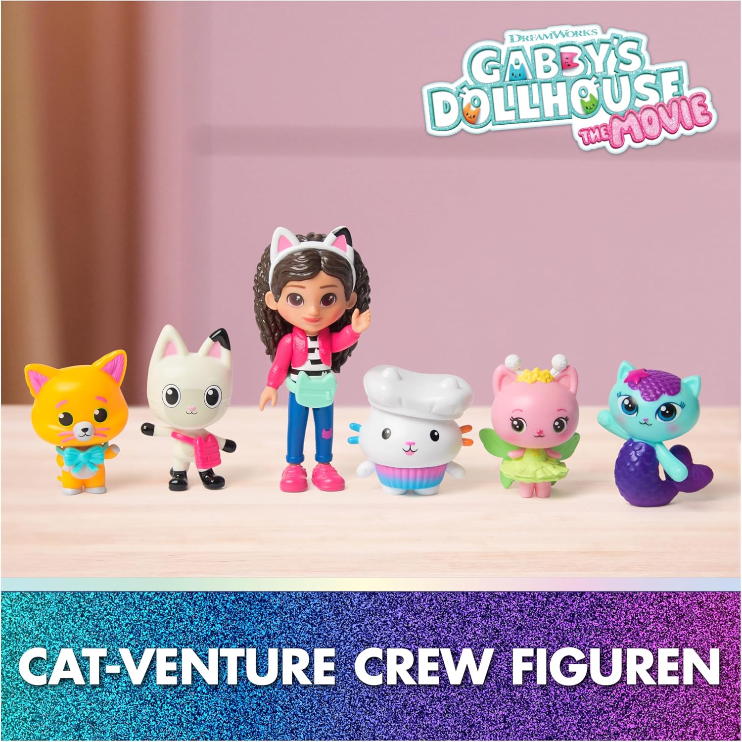 Thumbnail 1 de DREAMWORKS Gabby’s Dollhouse Der Film Cat-venture Crew Set