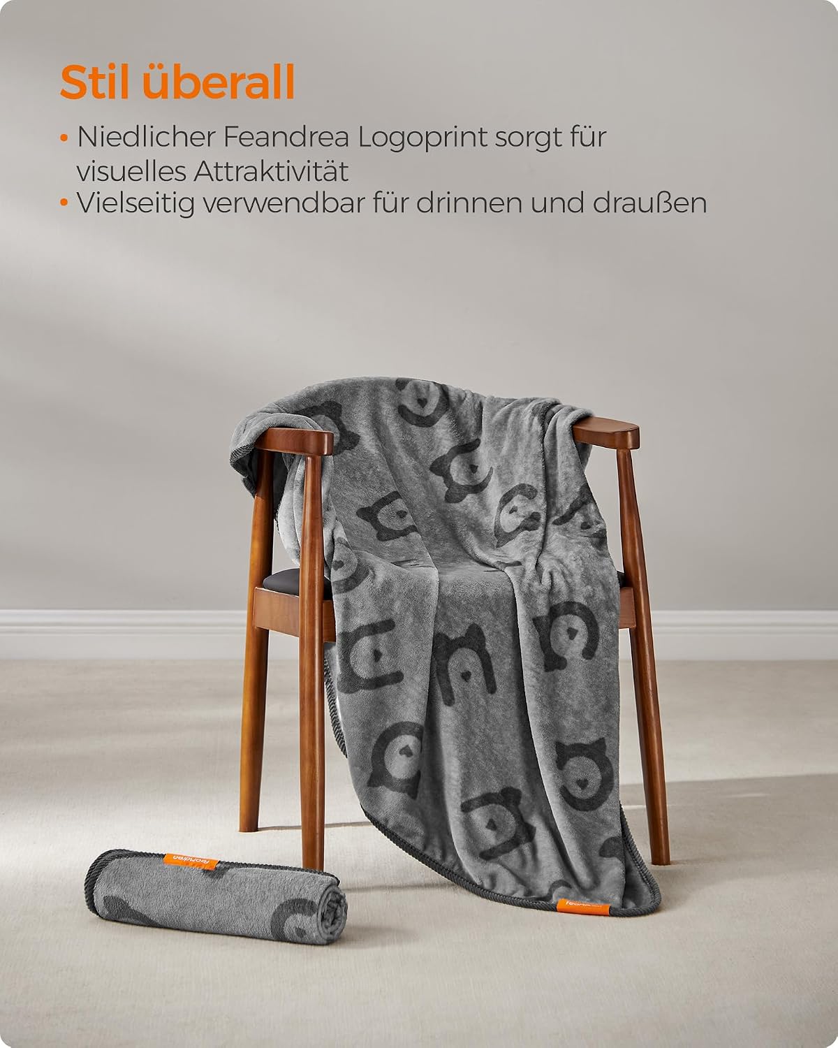 Thumbnail 6 de Feandrea 3 Pack Dog Blankets 203 x 152 cm