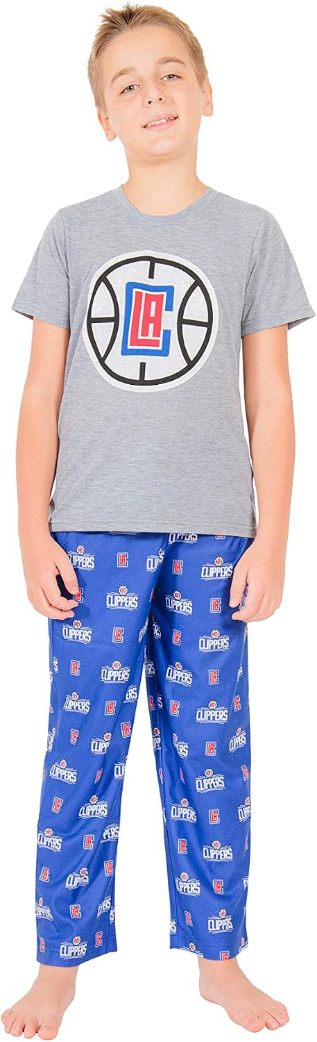 Detalle 2 de Ultra Game Youth NBA Official 2-Piece PJs Set