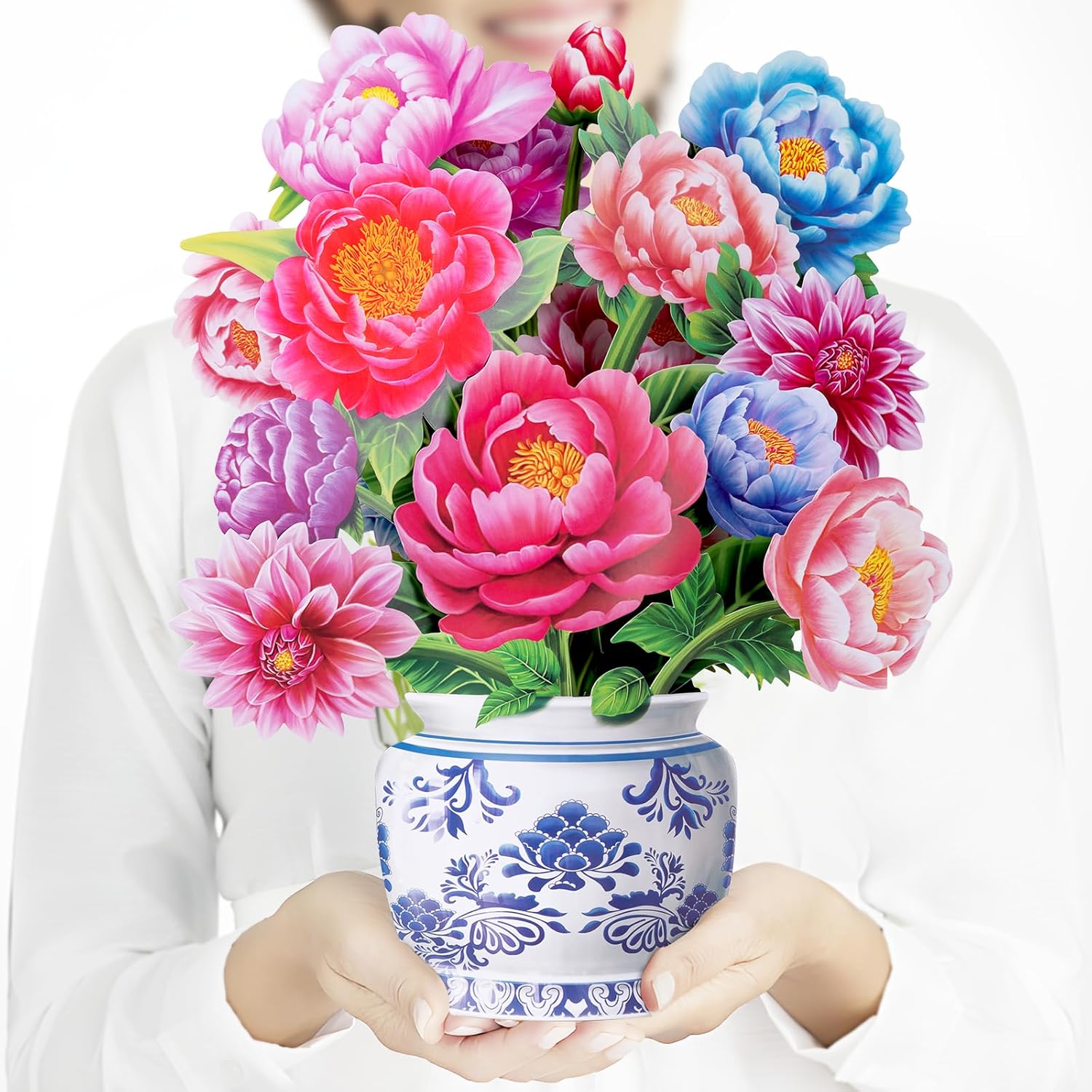 Airpark 3D Peony Pop Up Card: A Lasting Mothers Day Gift for Mom and More