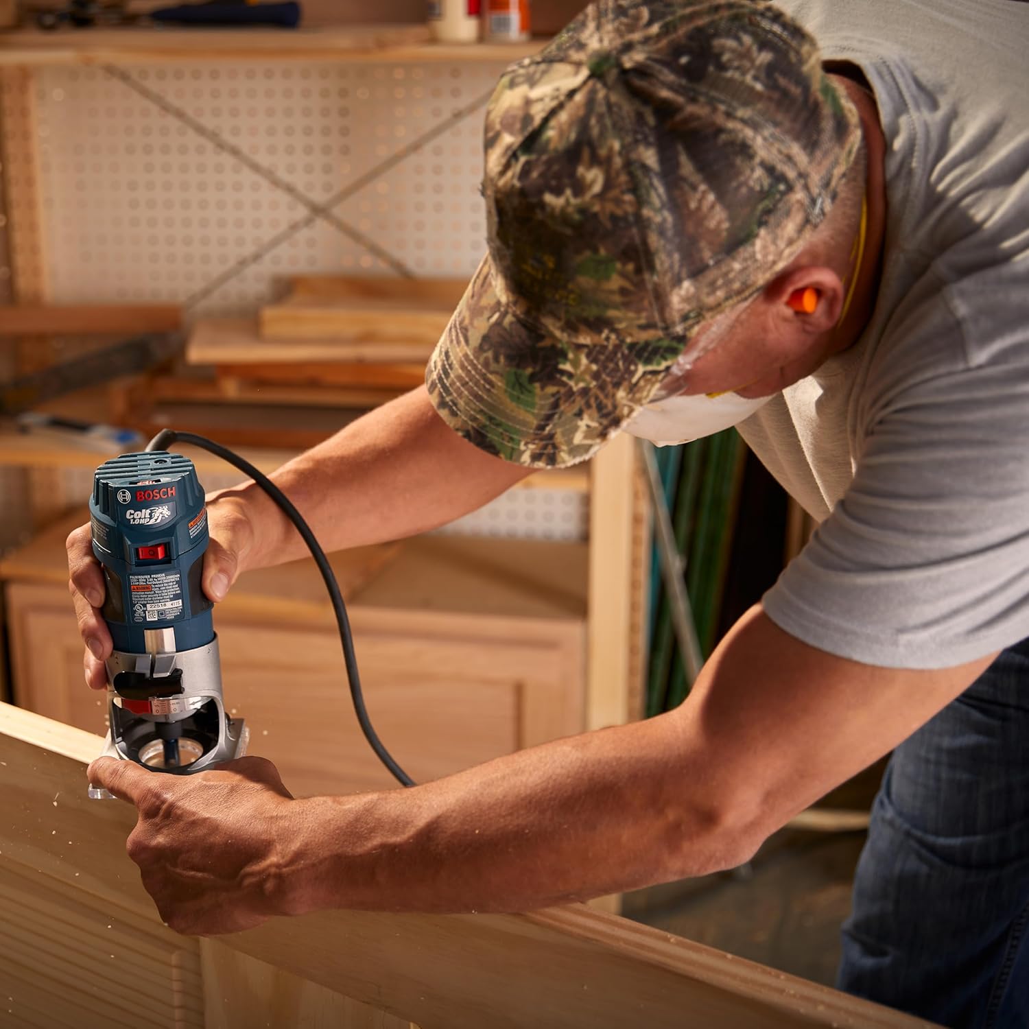 Thumbnail 6 de BOSCH PR20EVS Colt 1.0 HP Palm Router