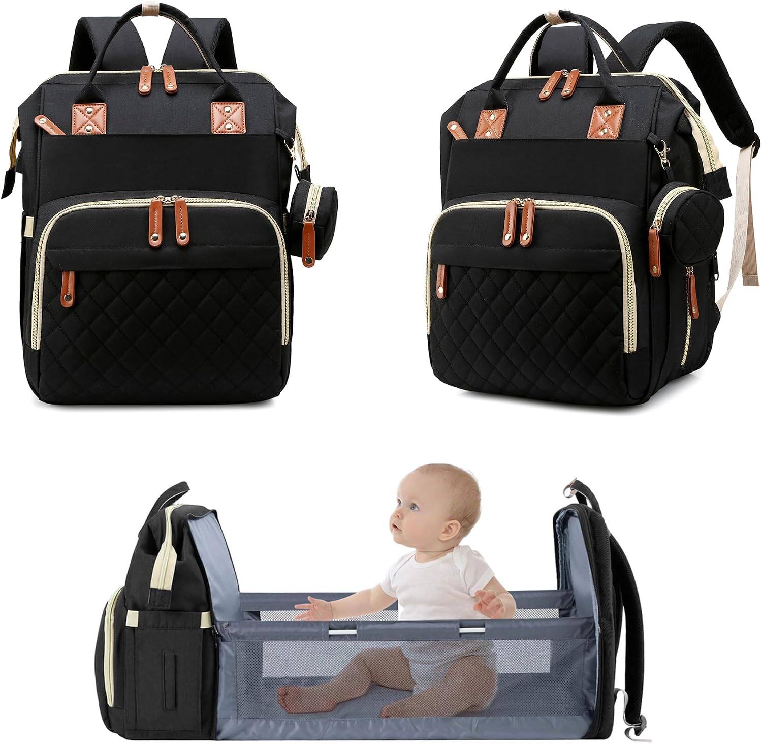 Fexkean Baby Diaper Backpack: A Practical Unisex Travel Companion for Parents