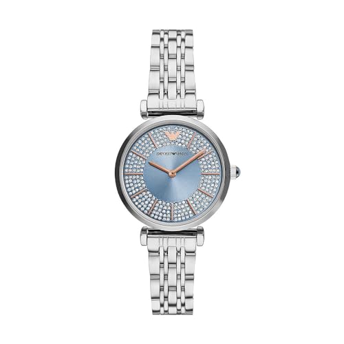 Detalle de Emporio Armani DRESS AR11594 — Montre bracelet femme en acier inoxydable