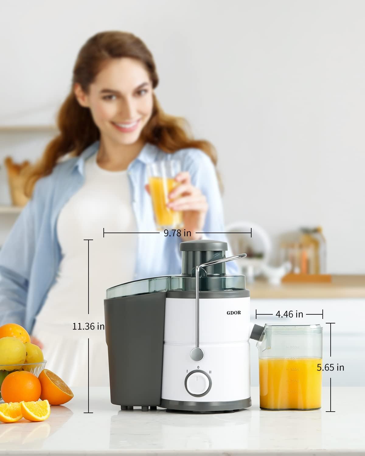 Thumbnail 6 de GDOR 800W Juicer 🧃