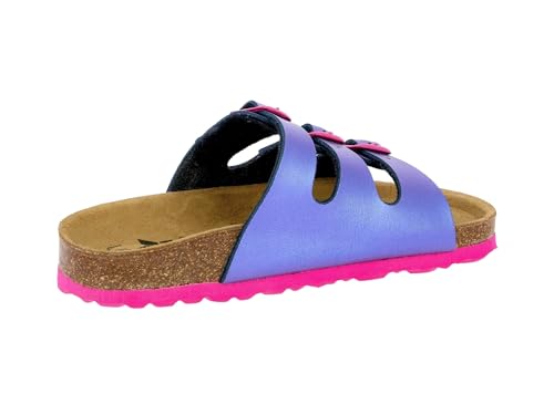 Detalle 2 de Lico Mädchen Bioline Kids Pantoletten – Lila Pink, Größe 37 EU