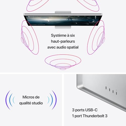 Thumbnail 2 de Apple Studio Display (2025) – Verre Nano-texturé, support inclinable