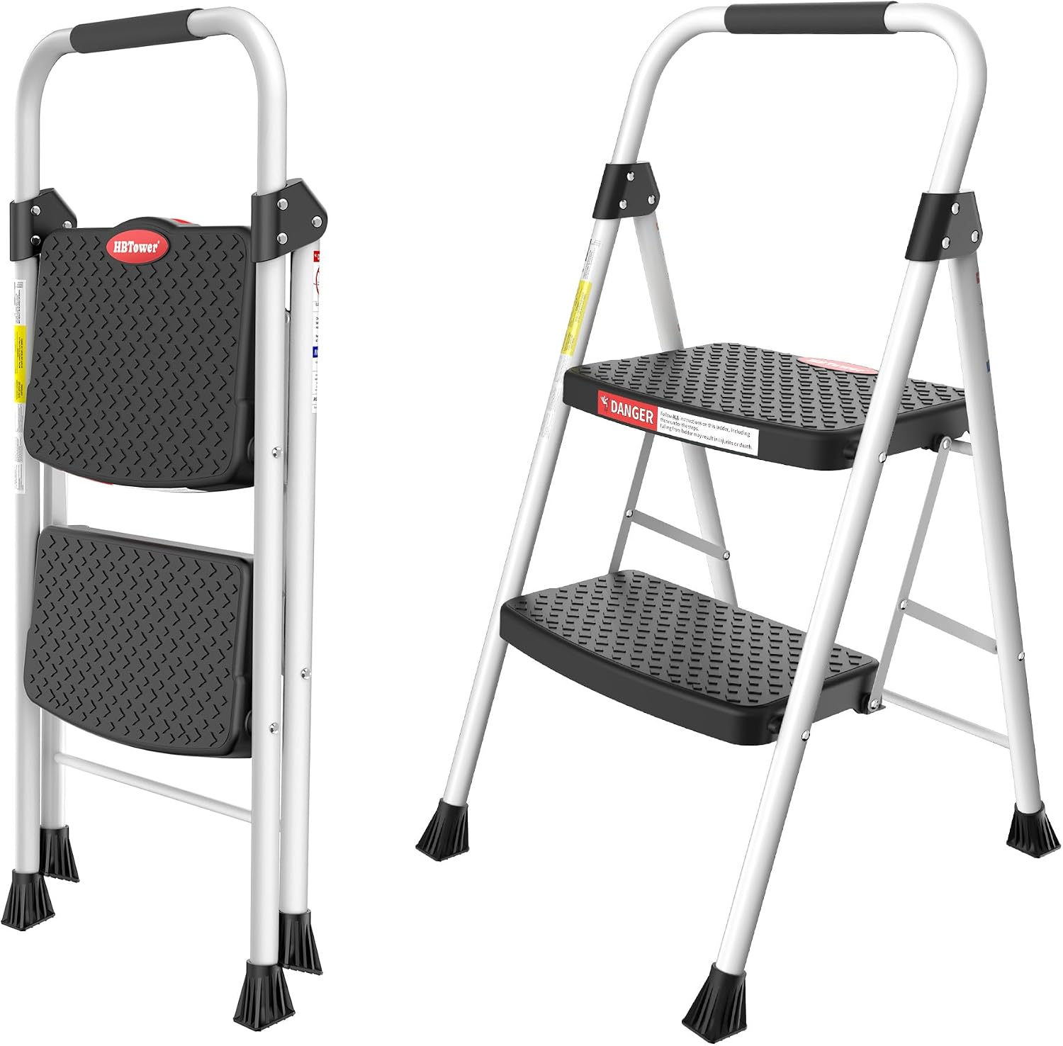 Detalle de HBTower 2-Step Ladder, 330 lb Capacity