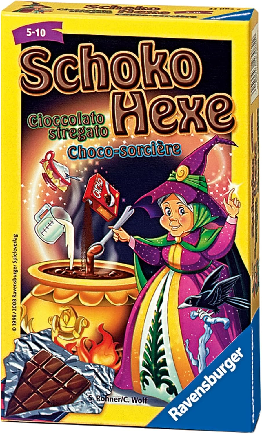 Detalle de Ravensburger 23082 Schoko Hexe Kartenspiel 🃏