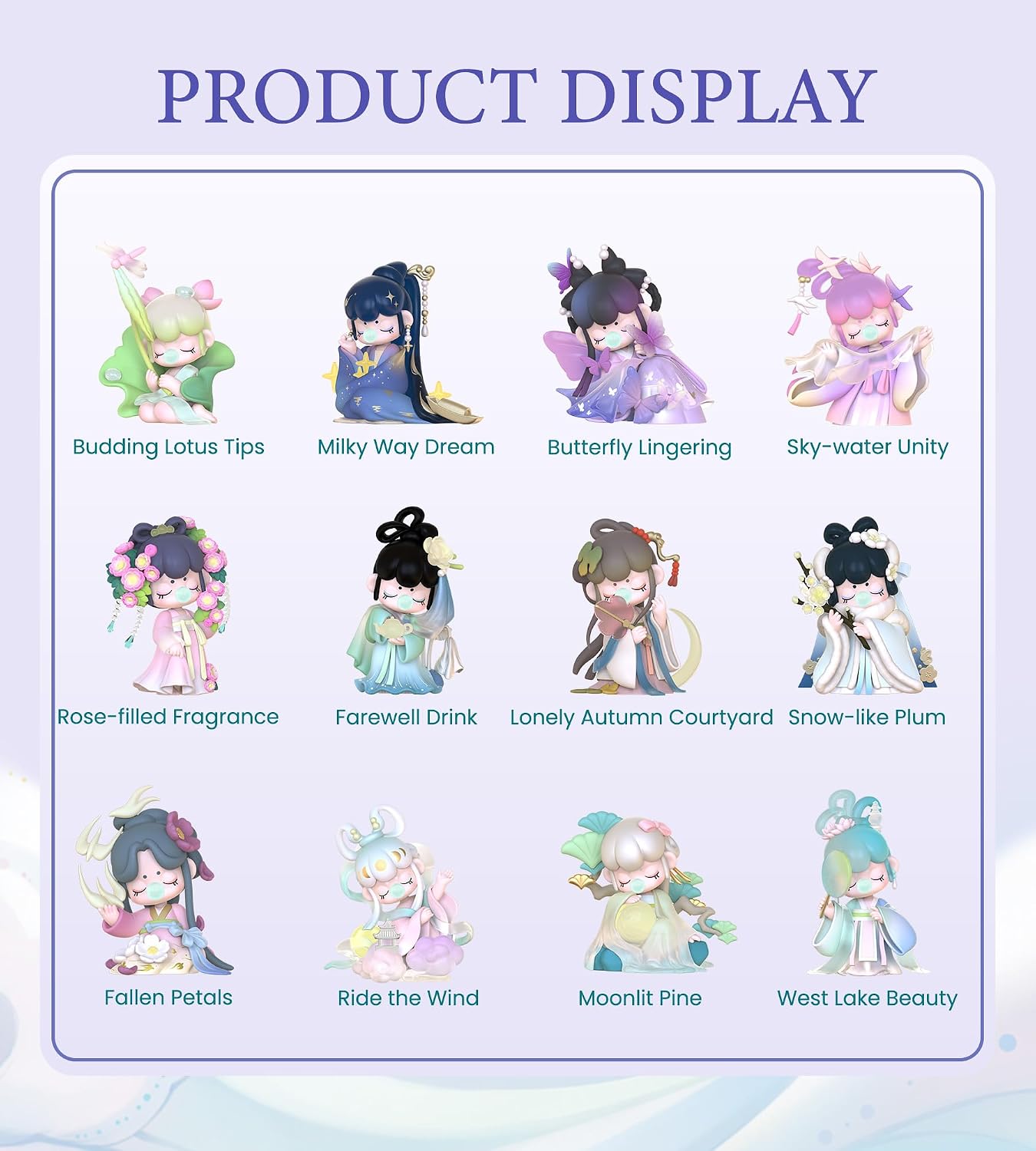 Detalle 2 de Rolife Nanci Poetic Charm Surprise Box collectible toy