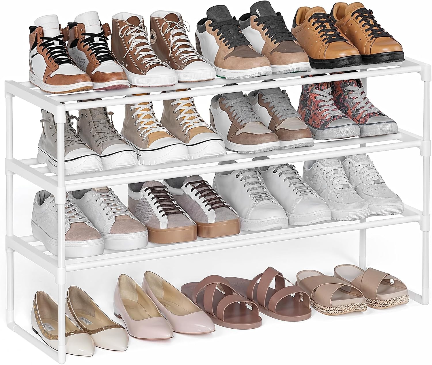 Detalle de SONGMICS 3-Tier Shoe Rack