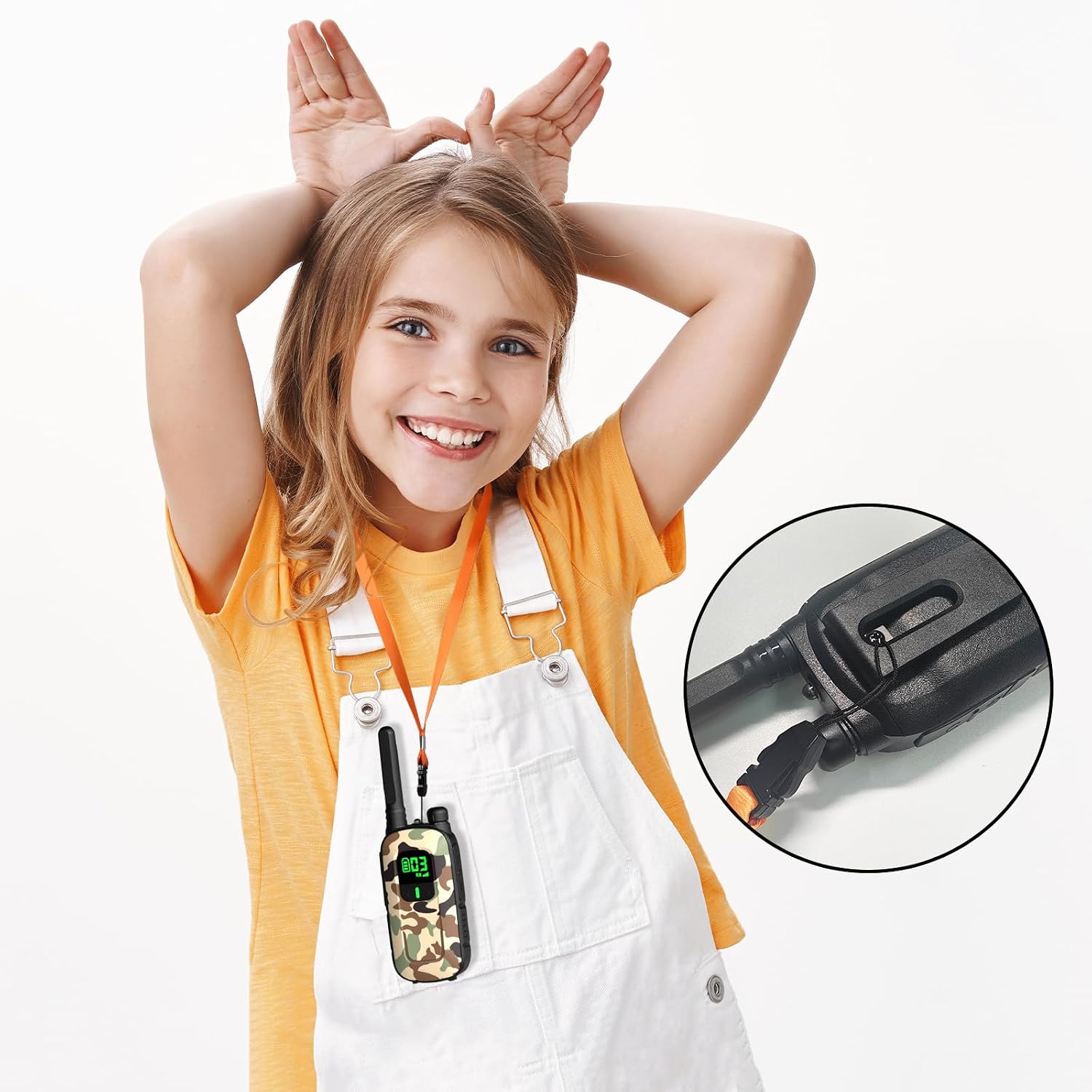 Thumbnail 8 de Radioddity PR-T3 Walkie Talkies 🚸 Divertidos y Recargables para Niños