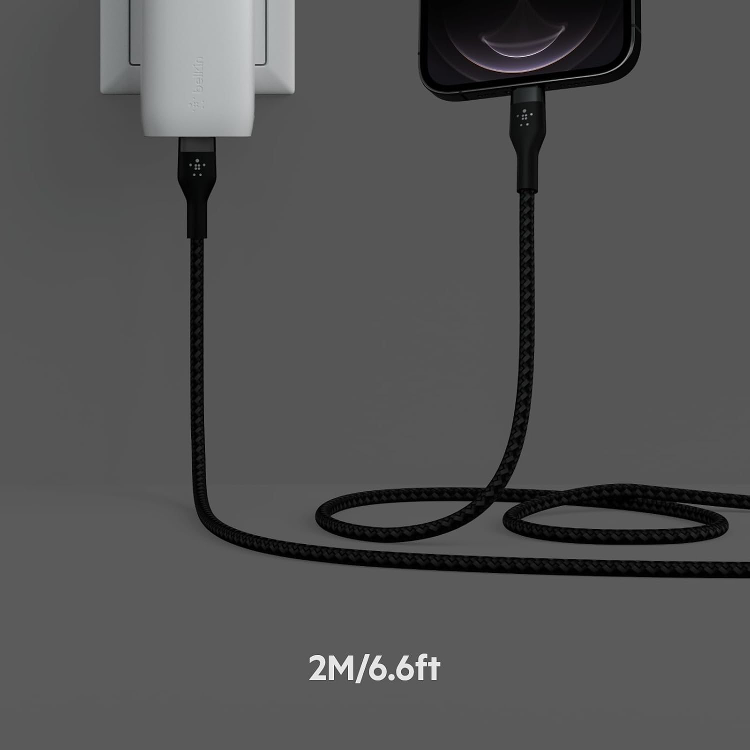 Thumbnail 5 de Belkin braided USB-C to Lightning cable, 2 m