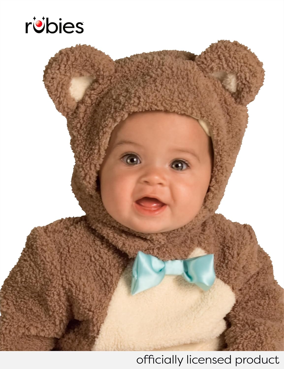 Detalle 2 de Rubies 885356 Oatmeal Bear Baby Costume with Rainbow Blanket