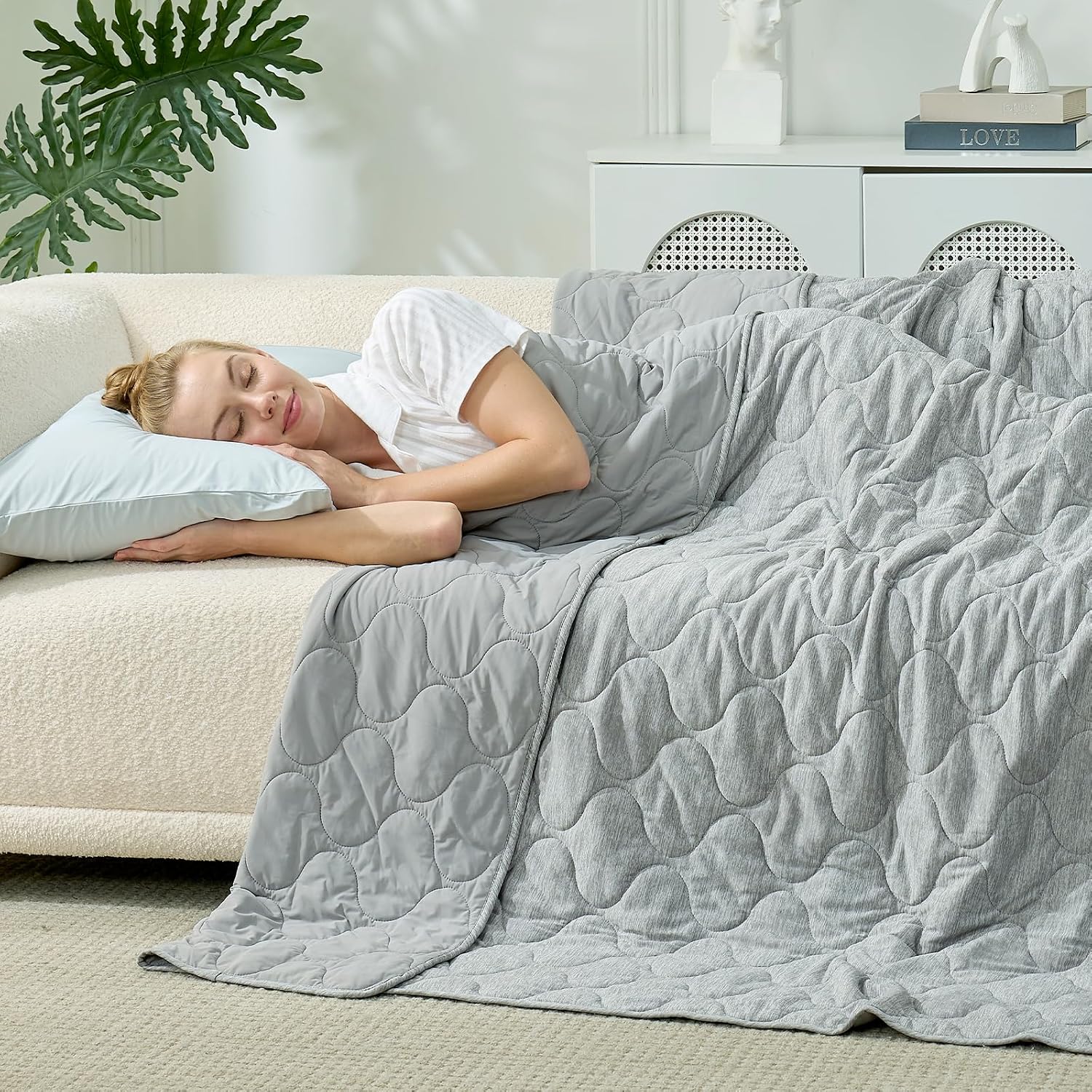 Thumbnail 3 de Cozy Bliss Cooling Dual-Sided Blanket 50"×70"