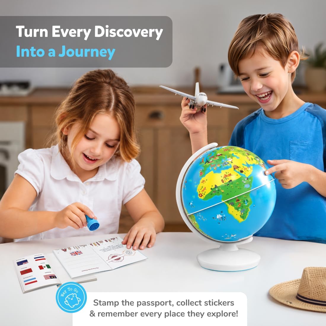 Thumbnail 5 de PlayShifu Orboot Earth Interactive AR Globe for Kids with 1,000+ Facts