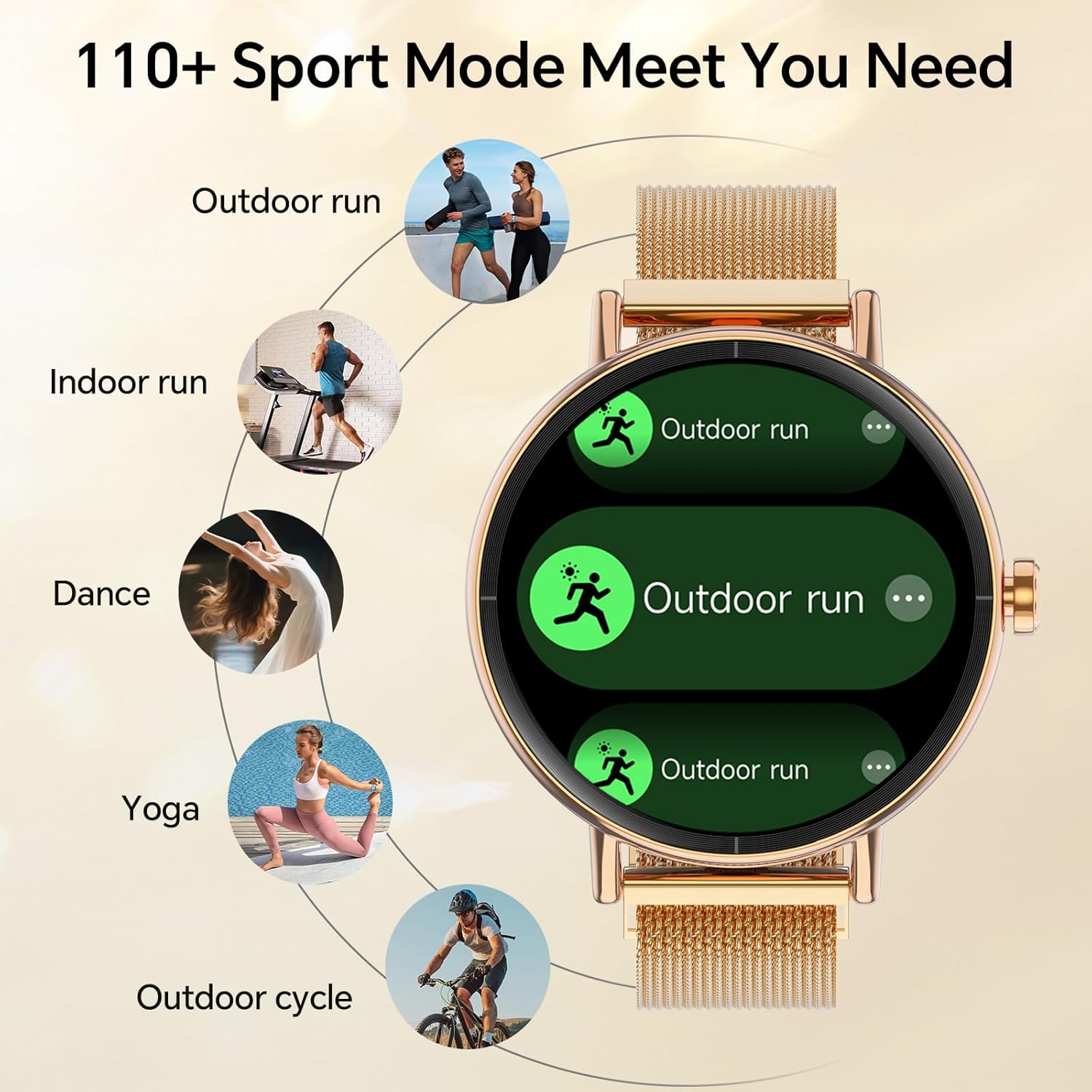 Thumbnail 3 de Fitness tracker smartwatch for women 1.27