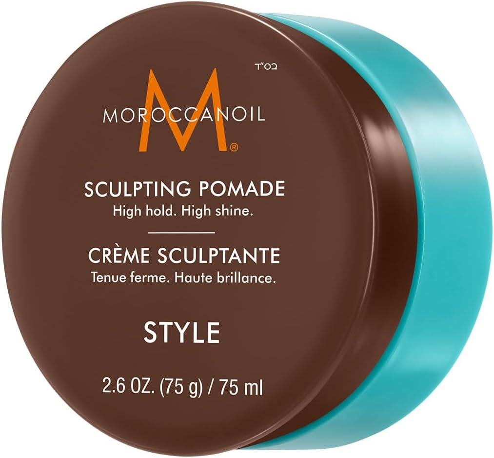 Detalle de Moroccanoil Modelleerzalf voor glad achterover gestyled haar