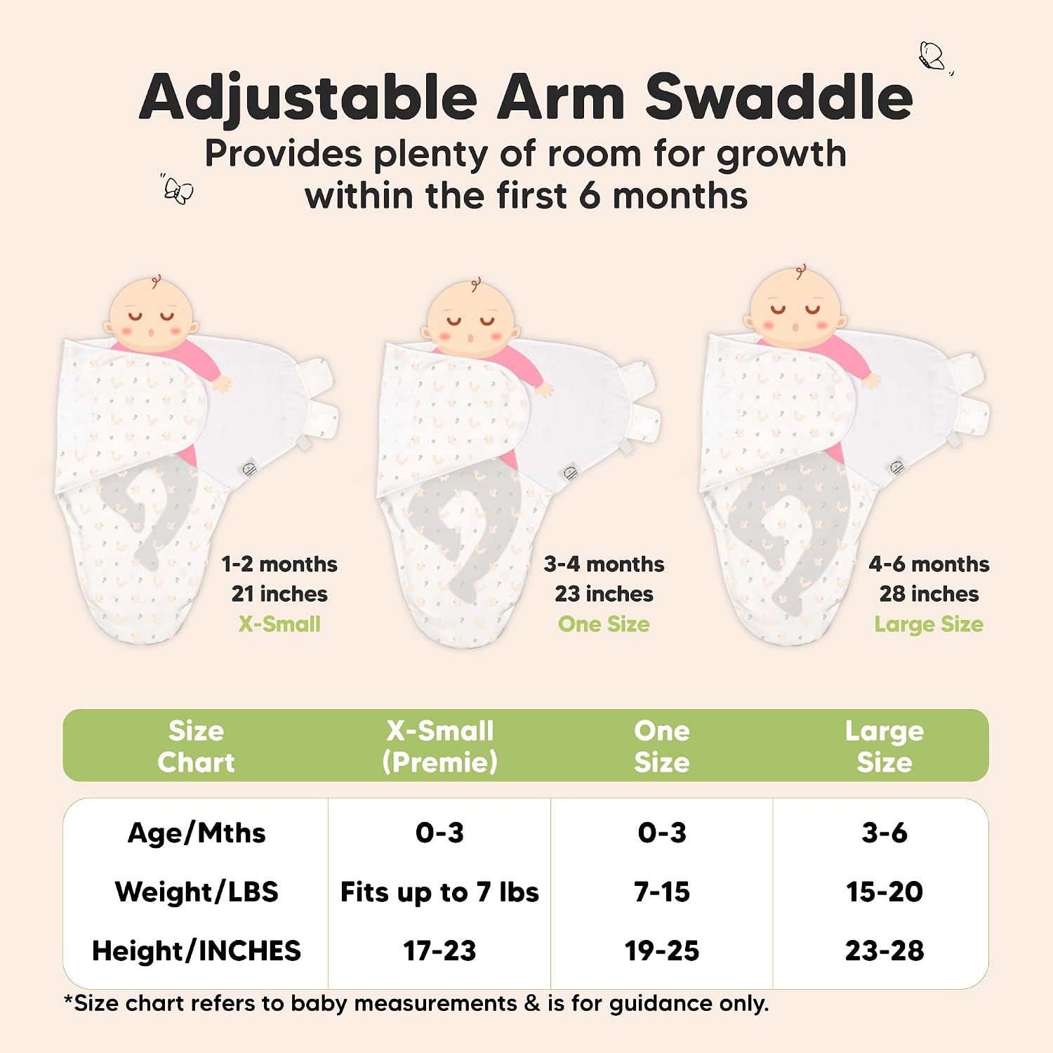 Thumbnail 5 de Dino Ridge 3-Pack Organic Baby Swaddle Sleep Sacks