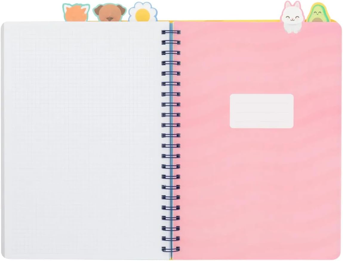 Detalle de Mr. Wonderful - Cahier A4 avec des intercalaires à onglets – 160 pages, 5 personnages