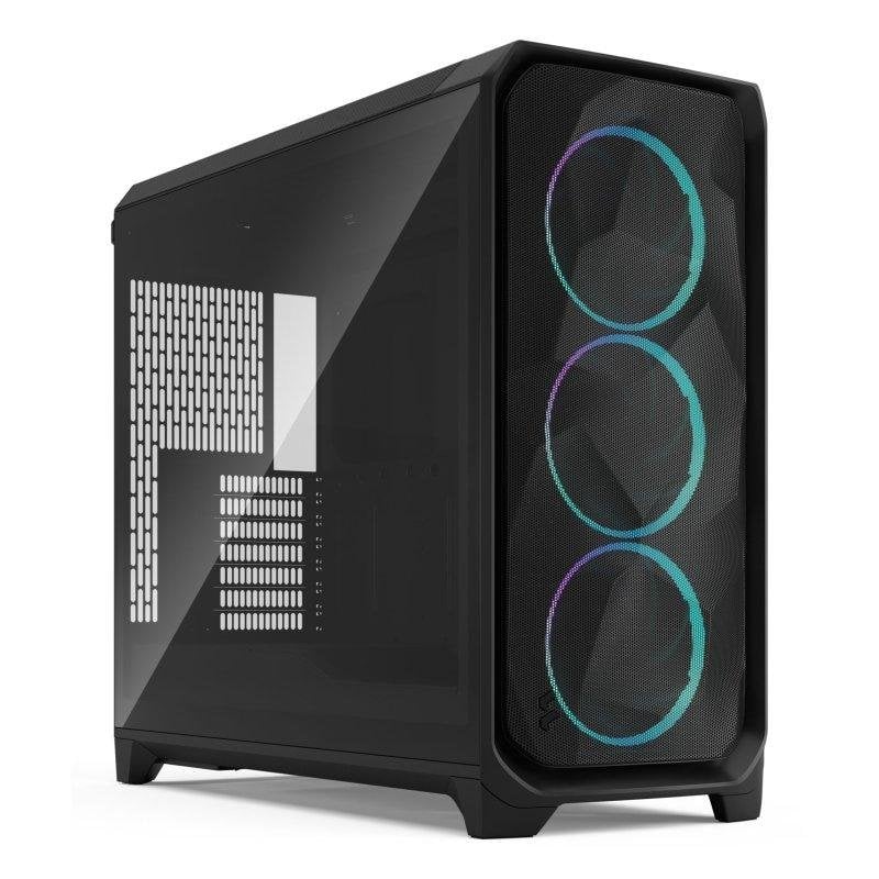 Detalle de Fractal Meshify 3 XL Negro: Caja PC ATX/EATX con vidrio templado y alto rendimiento