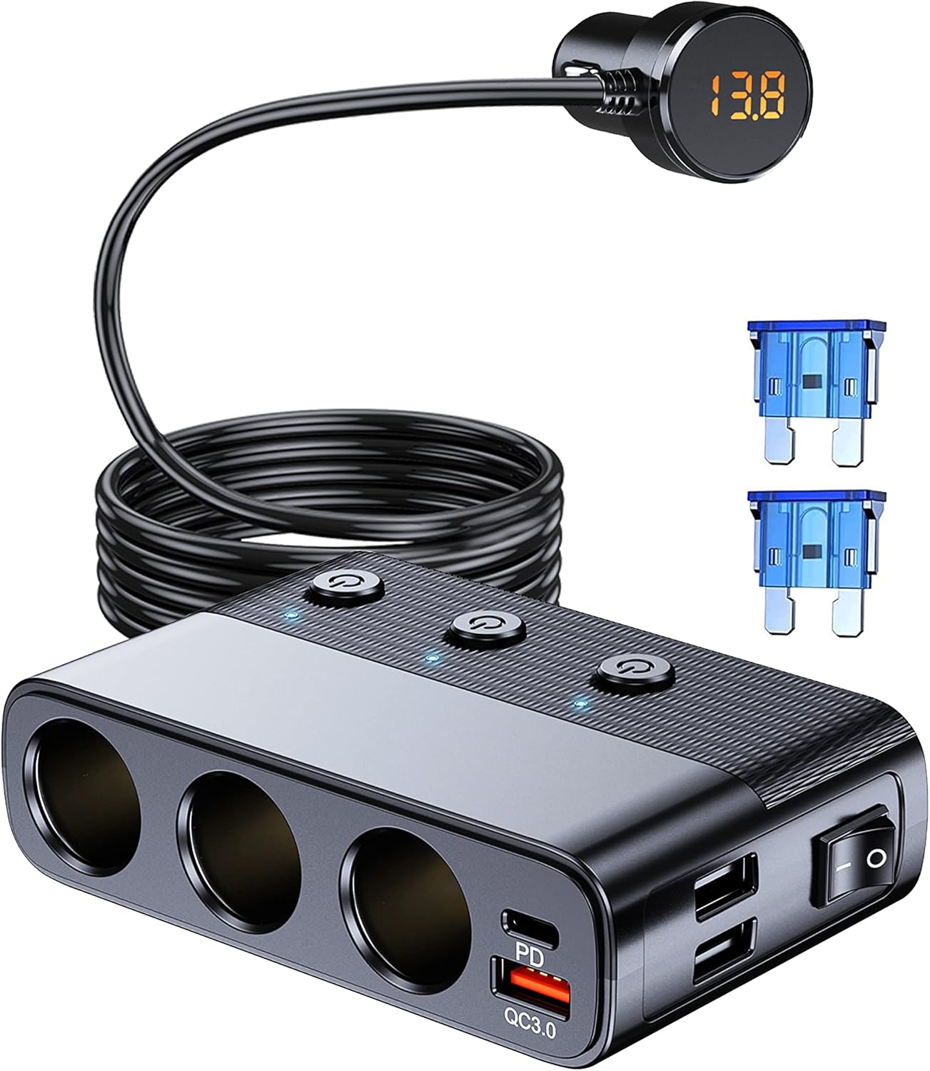 LIHAN 7-1 Car Charger 30W