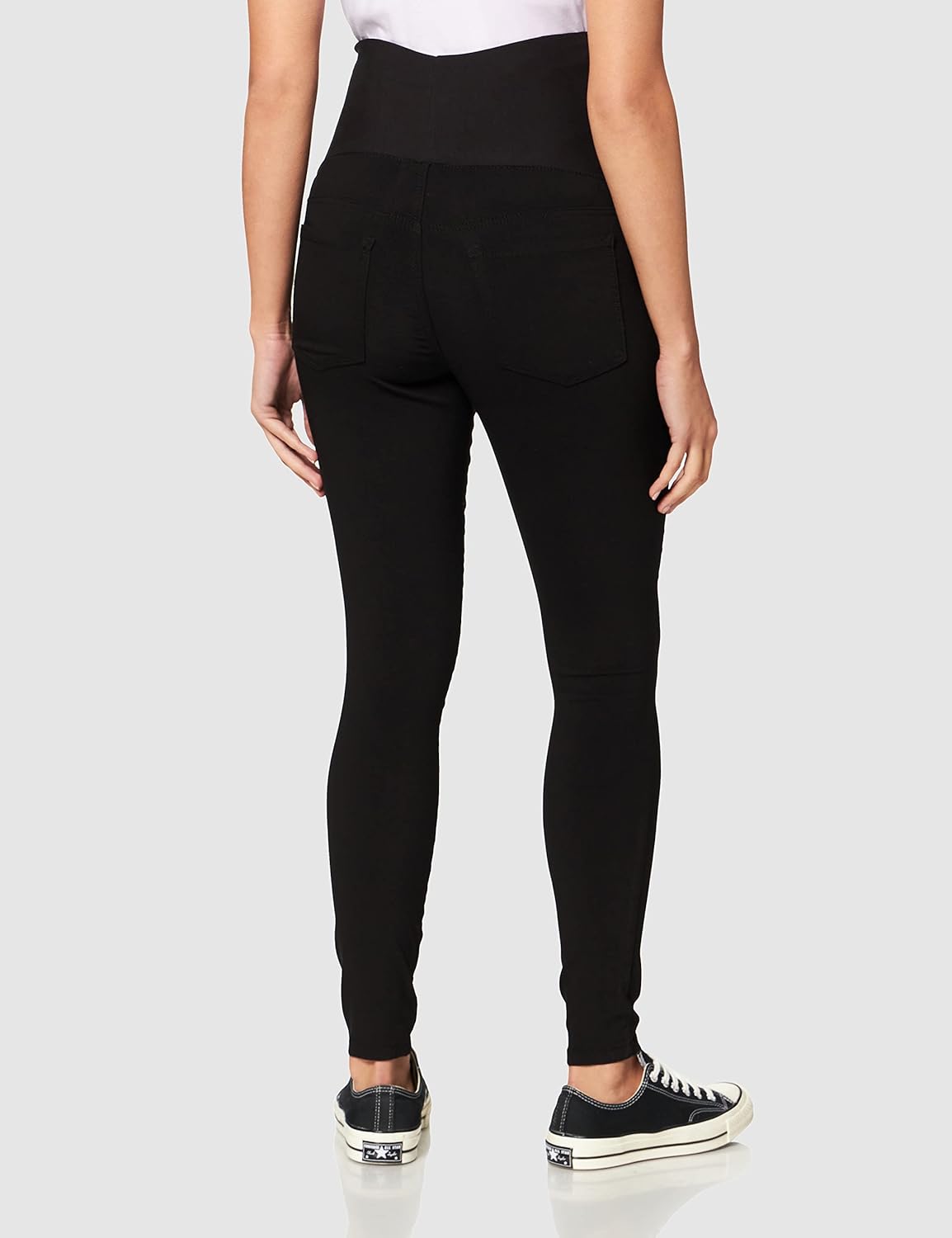 Thumbnail 3 de Pantaloni aderenti premaman tinta unita mama.licious Mllucy, nero