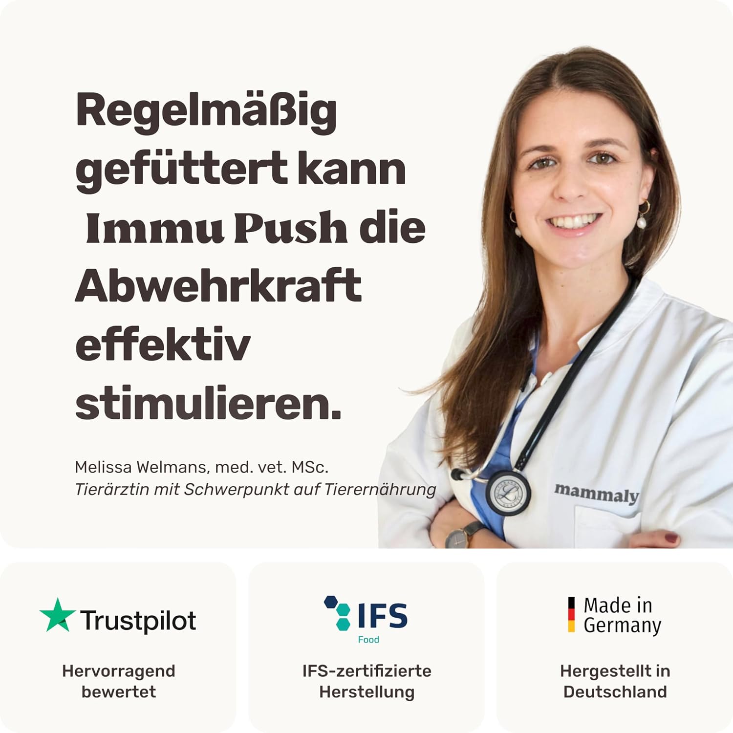Thumbnail 4 de mammaly Immu Push 350 g Immunsystem-Leckerli đ