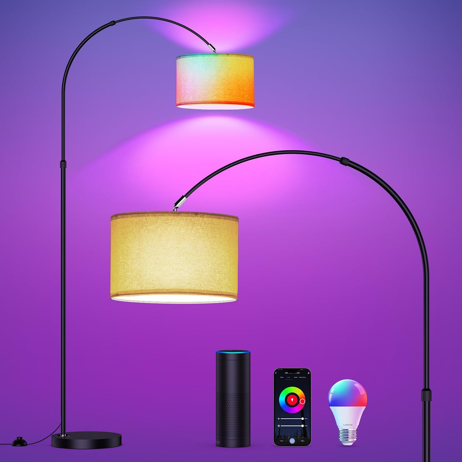 Detalle de Modlicht Lampada da terra intelligente 9W