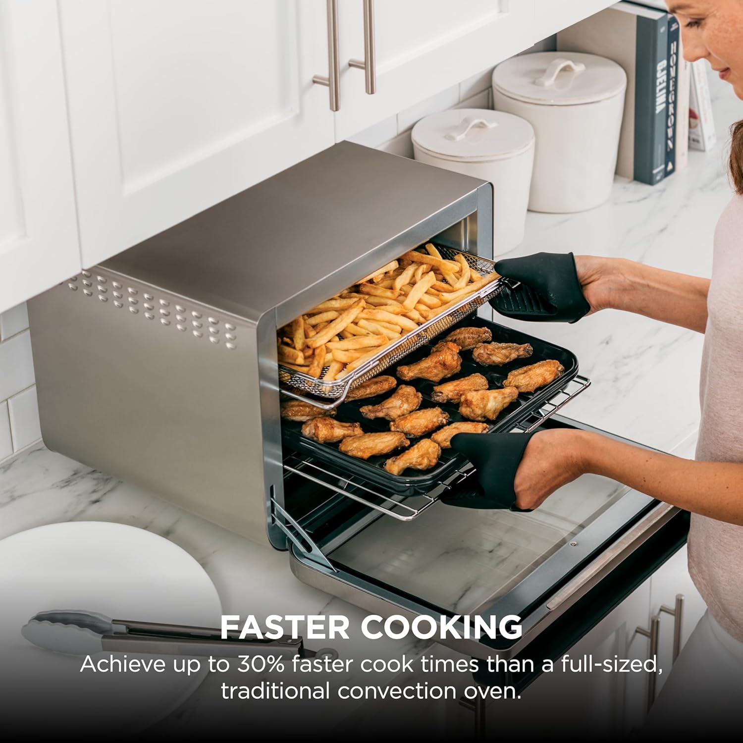 Thumbnail 2 de Ninja DT201 1800W Air Fryer Toaster Oven