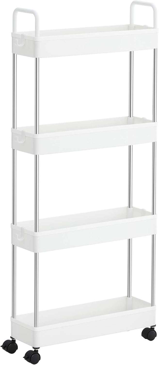 SONGMICS KSC018W01 Carrello da cucina 40×13,5×93 cm