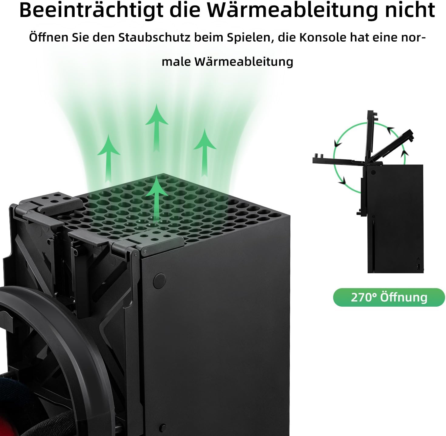 Thumbnail 3 de Staubschutzhülle für Xbox Series X mit 1 Headset-Haken