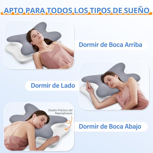 Detalle de Ehomfory Almohada Cervicales y Cuello 9CM 🎈