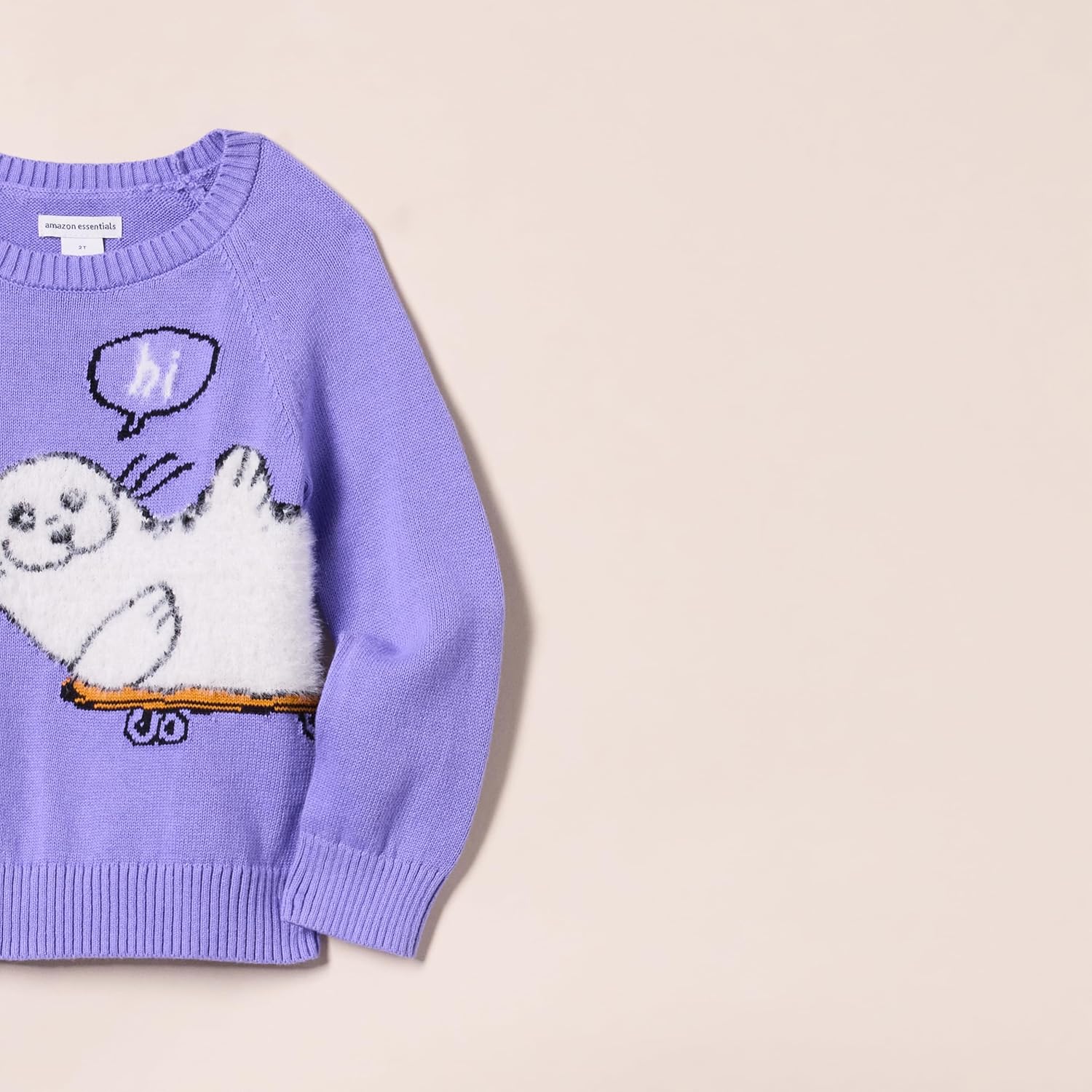 Detalle 2 de Amazon Essentials Girls and Toddlers' Pullover Crewneck Sweater