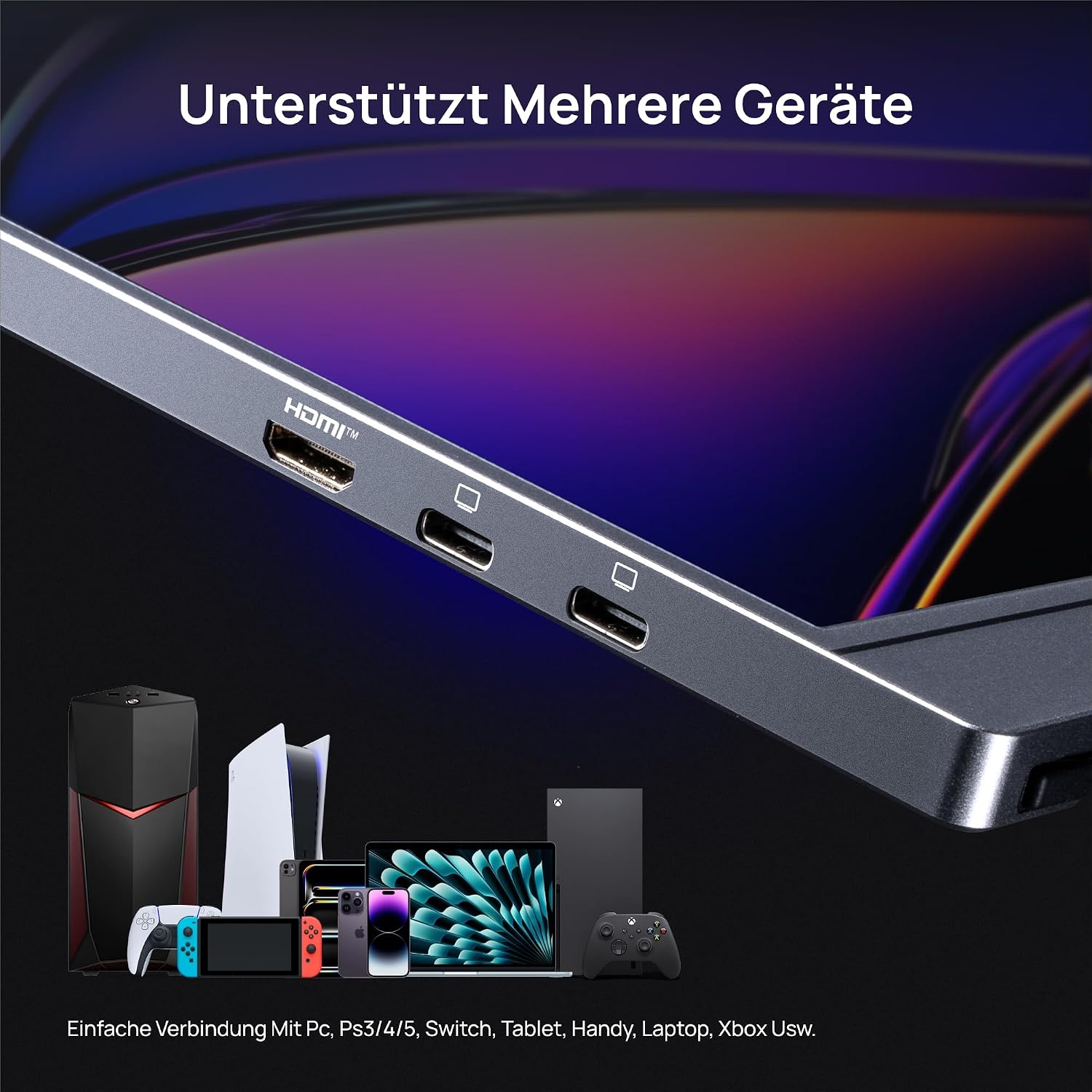 Thumbnail 5 de ARZOPA Z1FC 16,1" 144Hz Tragbarer Monitor für Gaming