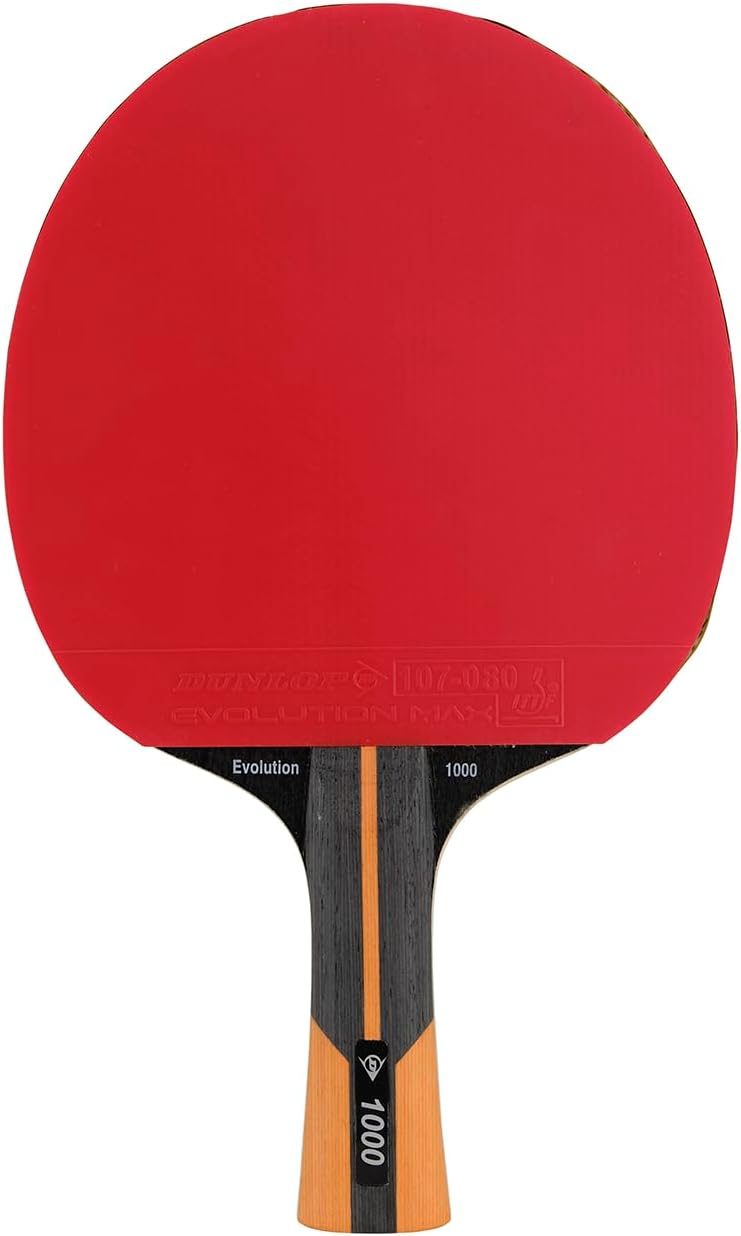 Detalle de Dunlop Evolution 1000 Table Tennis Bat, White