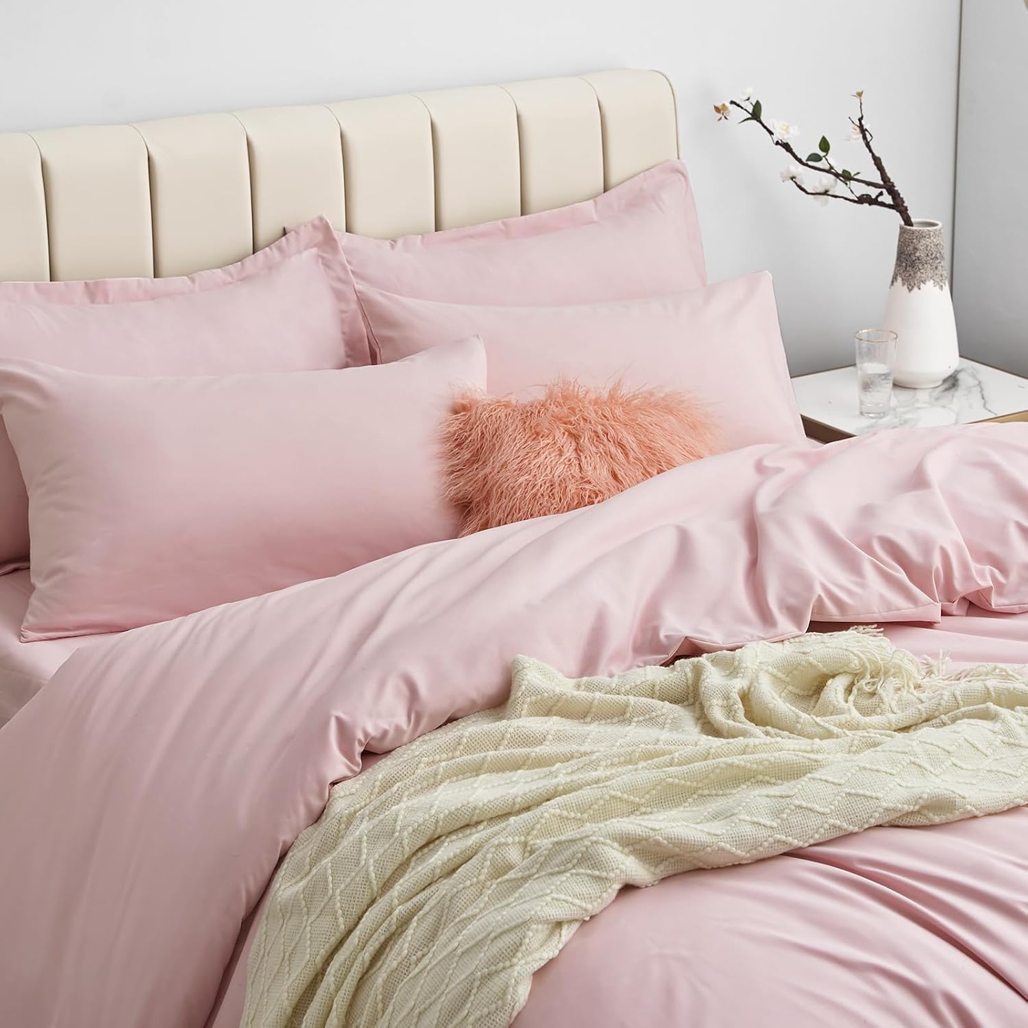 Thumbnail 2 de Aisbo Rose King Size Duvet Set 3Pcs