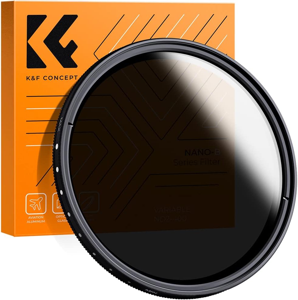 Detalle de K&F CONCEPT Nano-Basic ND Filtro Variabile ND2-400 in Vetro Ottico