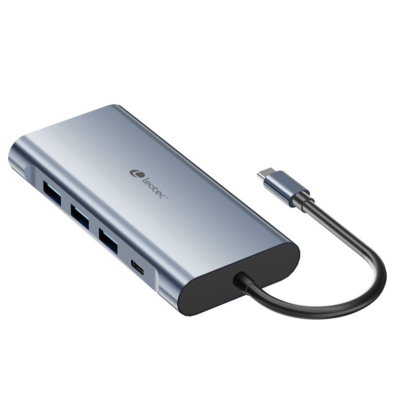 Detalle 2 de Leotec Docking Station 11 en 1 para USB-C