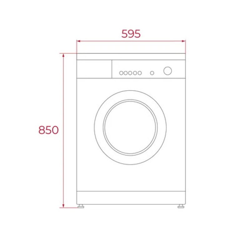 Thumbnail 1 de Teka WMK 40740 lavadora 7 kg 1200 rpm