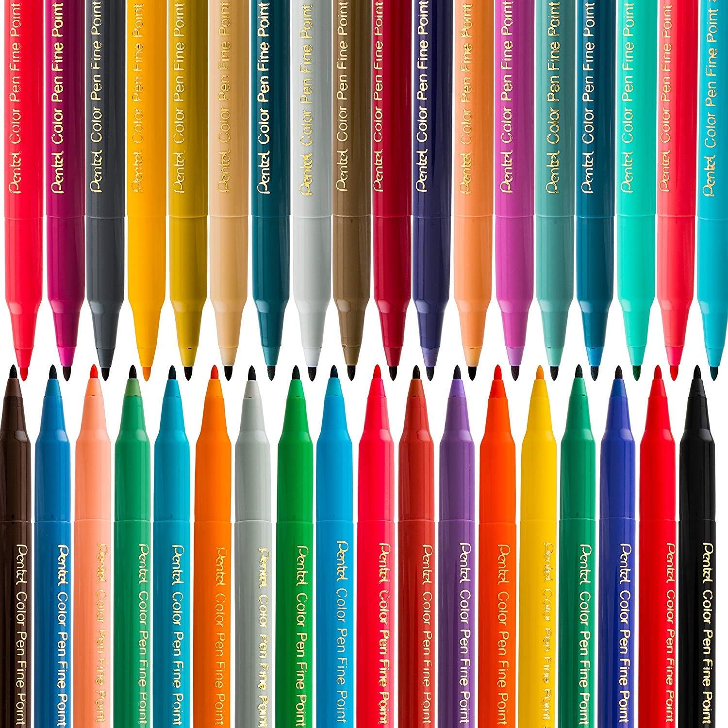 Thumbnail 3 de Pentel S360-24 Colour Pen Faserschreiber im 24er-Set, sortiert