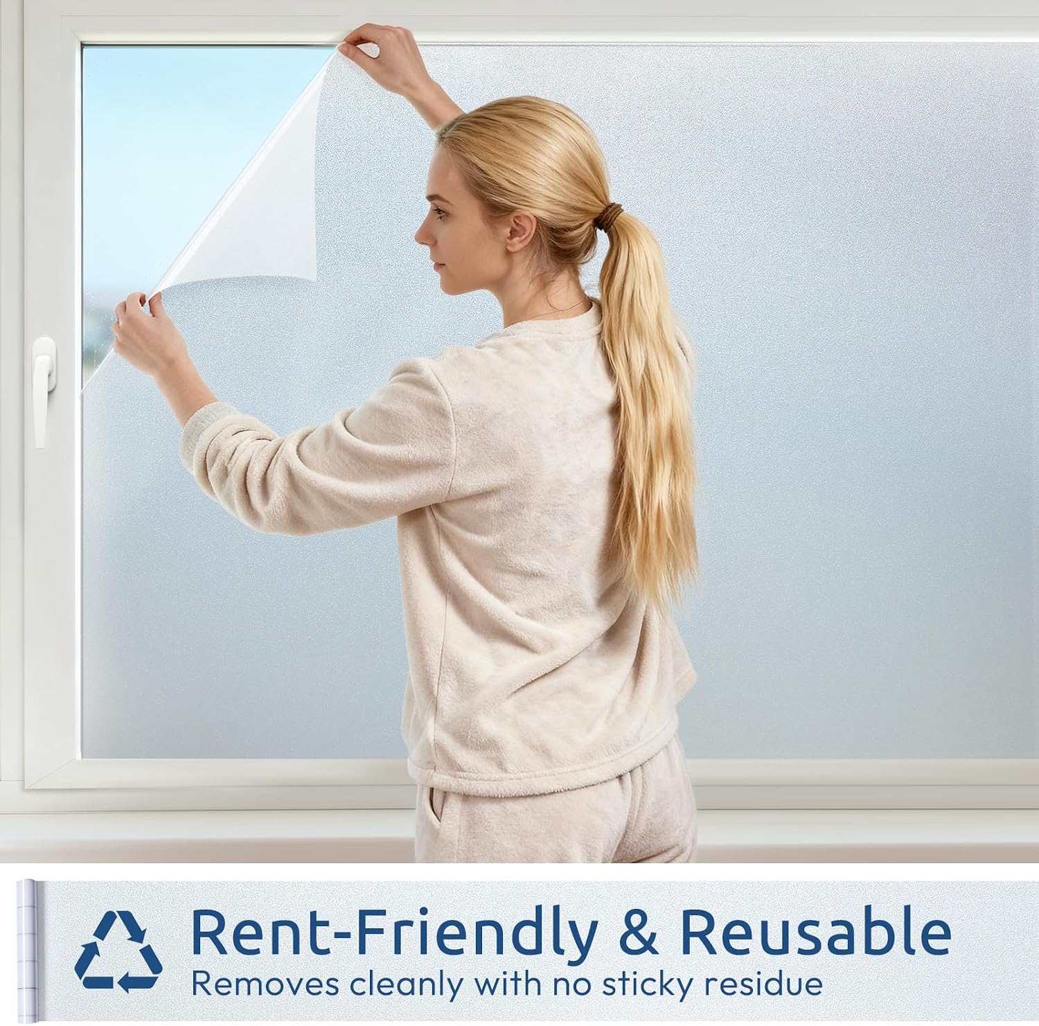 Thumbnail 5 de rabbitgoo Window Privacy Film 17.5" x 78.7