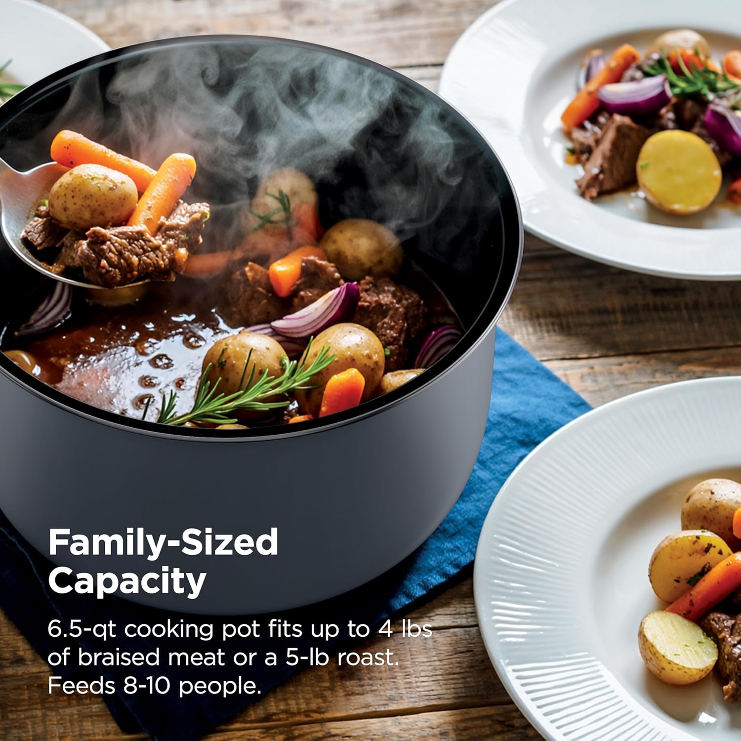 Thumbnail 6 de Ninja HyperHeat 9-in-1 Electric Pressure Cooker (6.5 Qt) — PC201SP