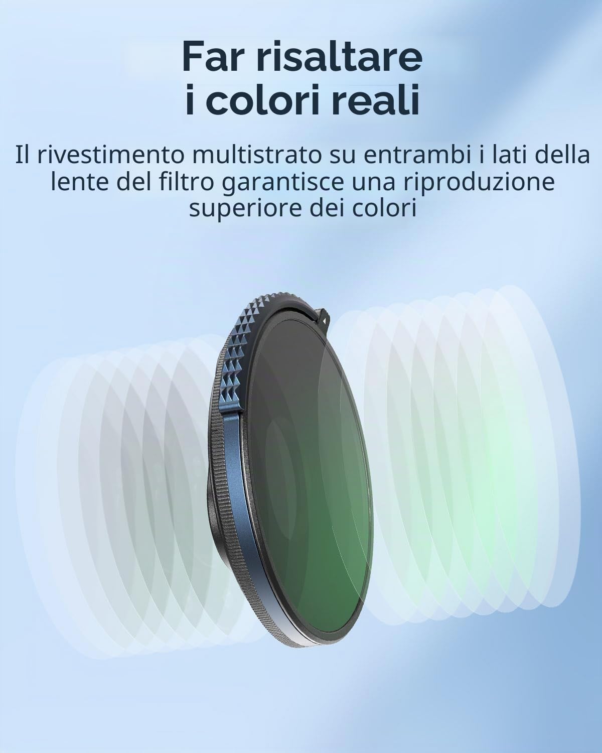 Thumbnail 4 de SmallRig Filtro CPL e VND 3-5 per DJI Osmo Action 4 – 4 in 1 con Vetro Ottico HD e rivestimento multi-strato