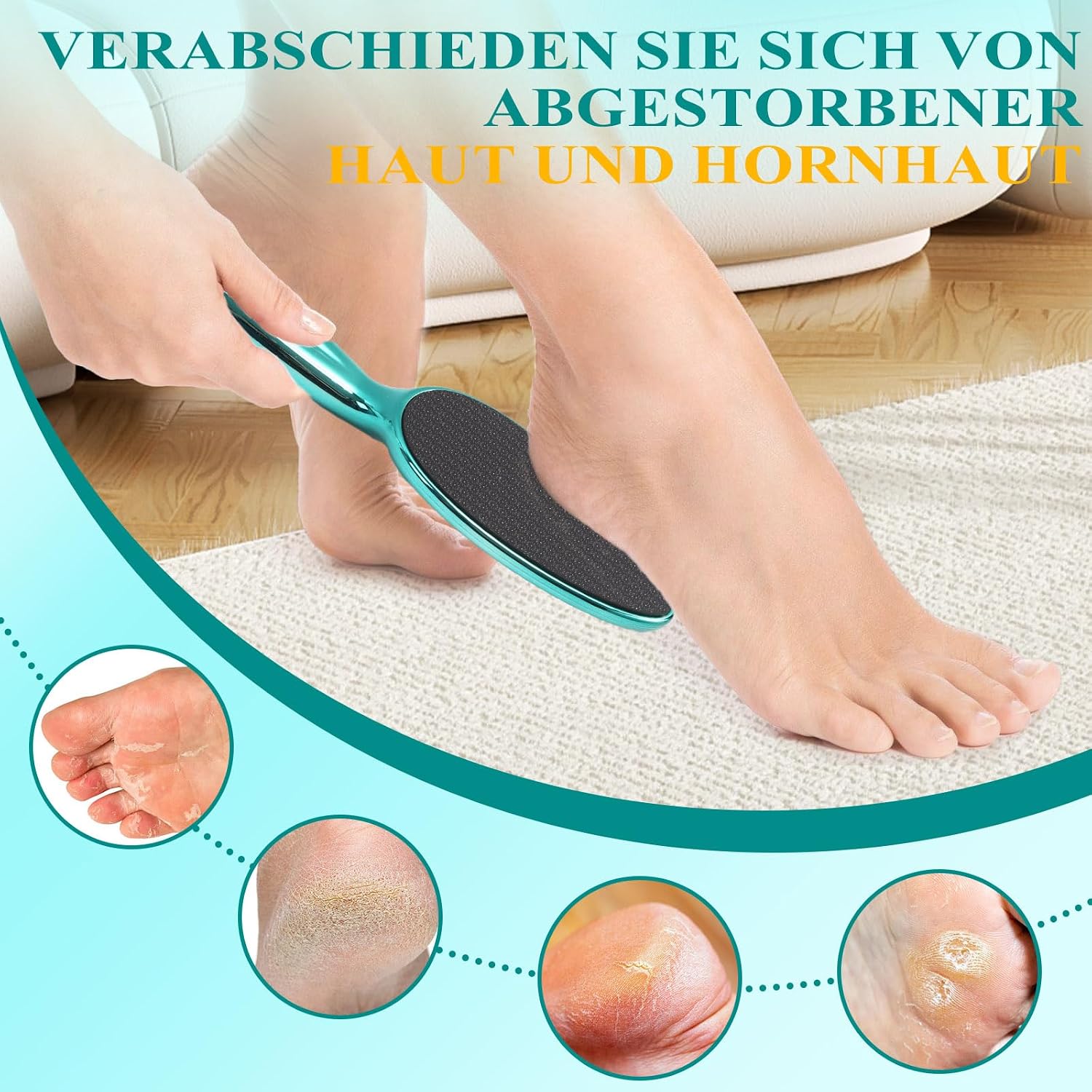 Thumbnail 6 de HovuuTuig Nano Glas Hornhautentferner 🦶