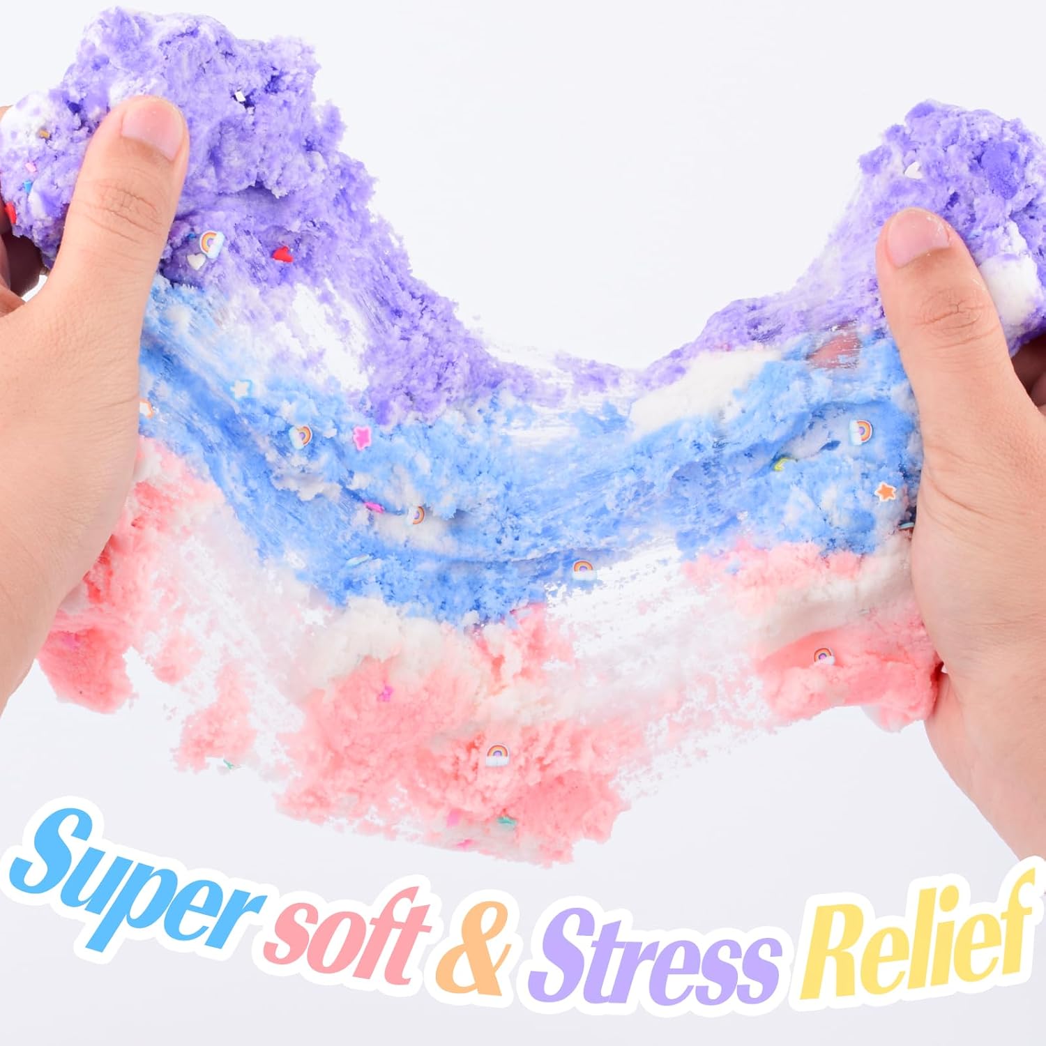 Thumbnail 4 de Axolotl Cloud Slime 3 Pack