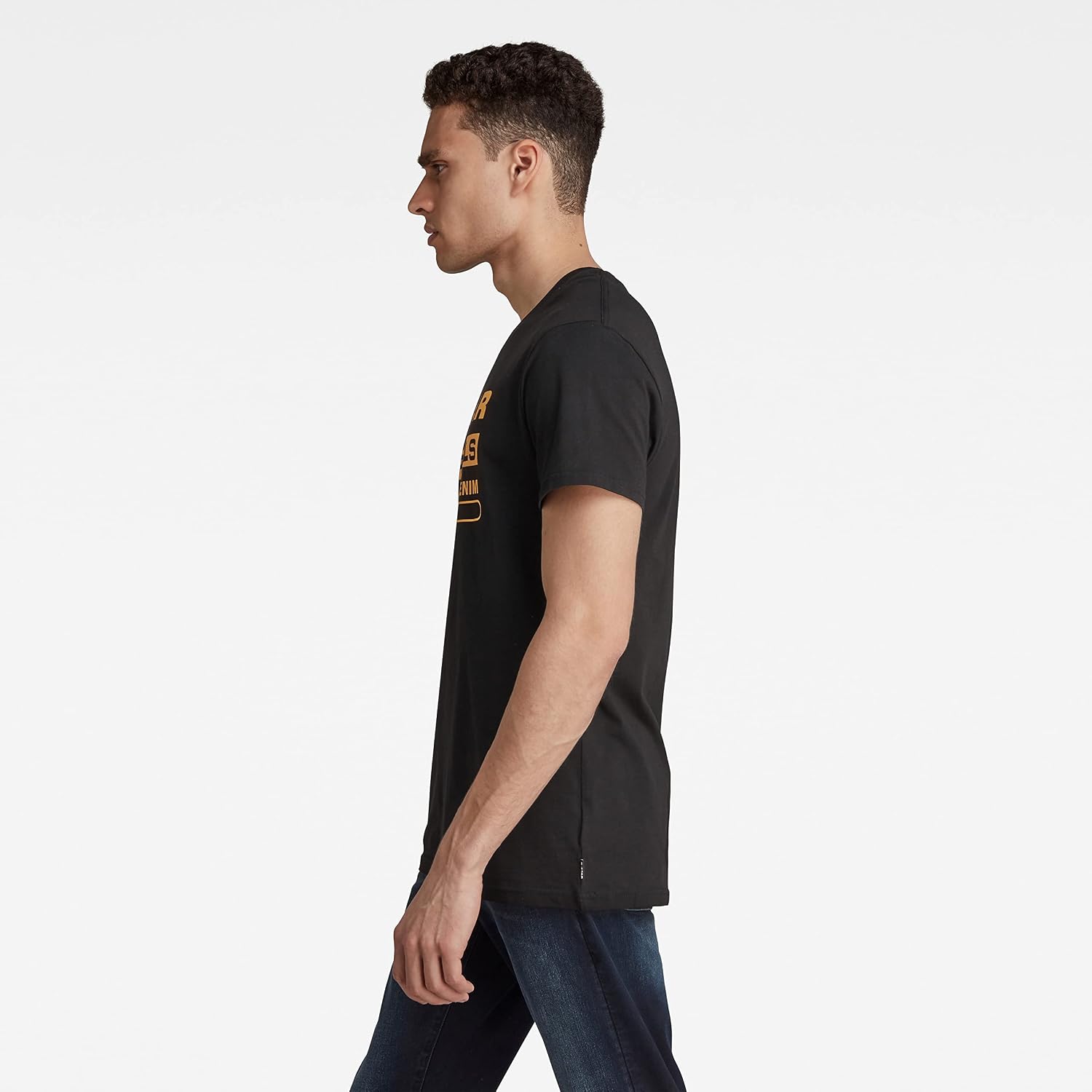 Detalle de G-Star Men's Graphic 8 T-Shirt (Pack of 1): A straightforward everyday tee