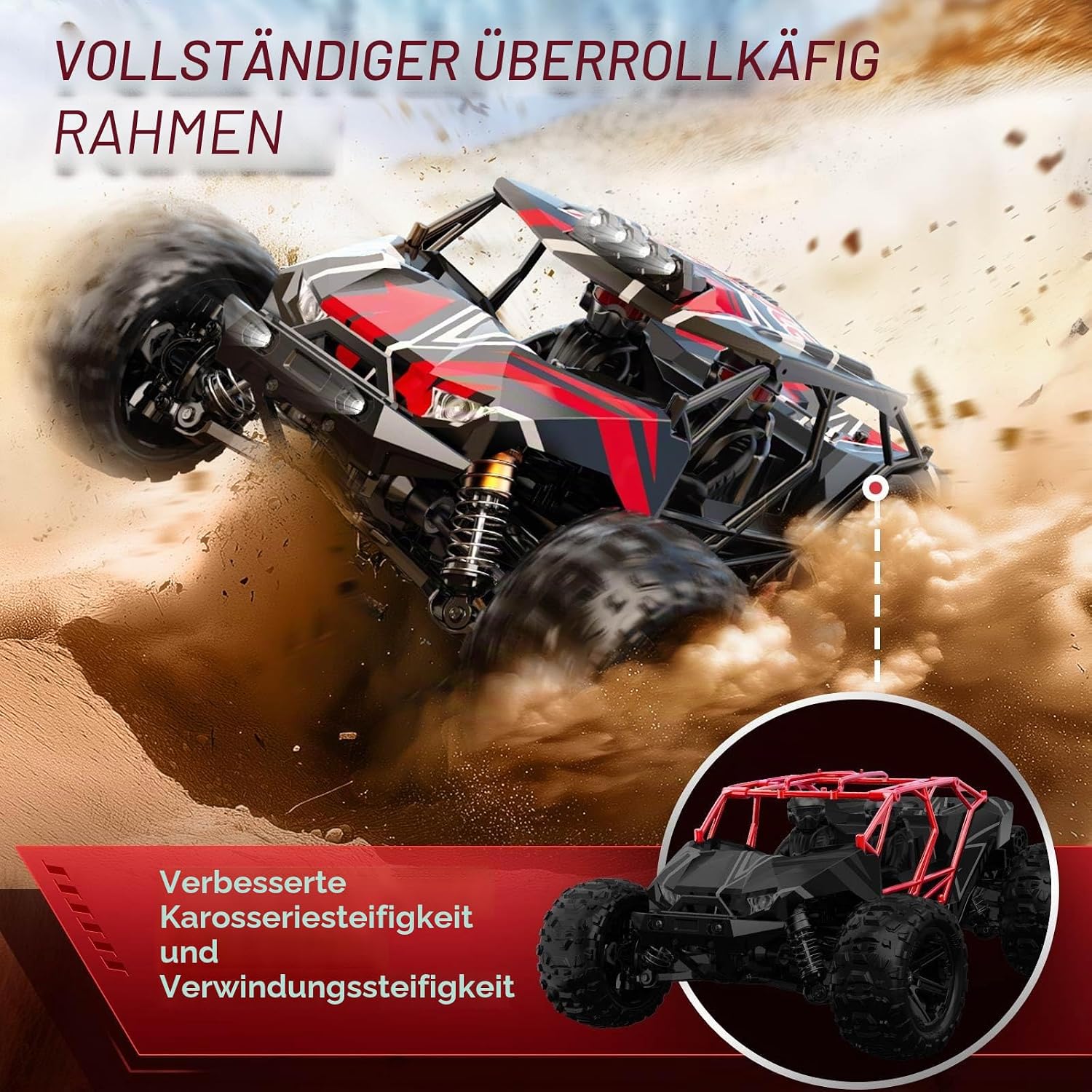 Thumbnail 5 de Womaqu RC Truck 1:14 70 km/h 3S