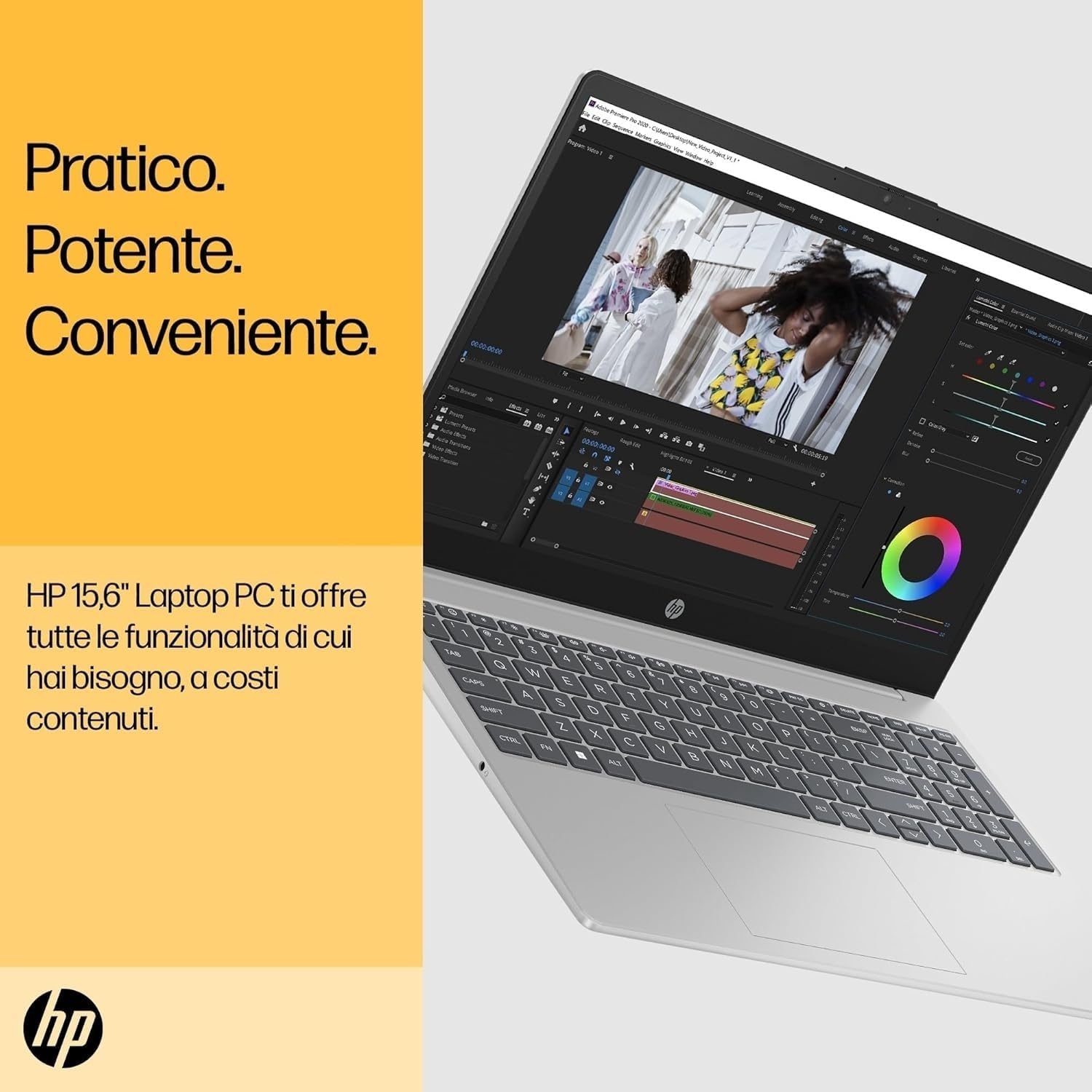 Thumbnail 4 de HP Laptop 15-fd0015sl: portatile 15,6" FHD con Intel Core i7, 16GB RAM e SSD da 512GB